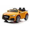 LEAN CARS akkuajoneuvo Audi TT RS keltainen