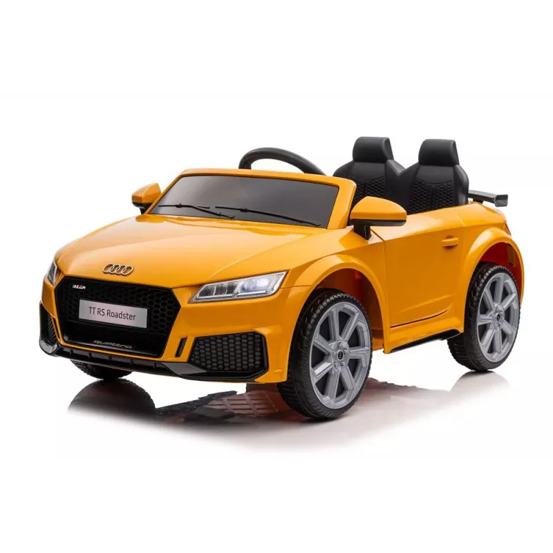 LEAN CARS akkuajoneuvo Audi TT RS keltainen