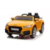 LEAN CARS akkuajoneuvo Audi TT RS keltainen