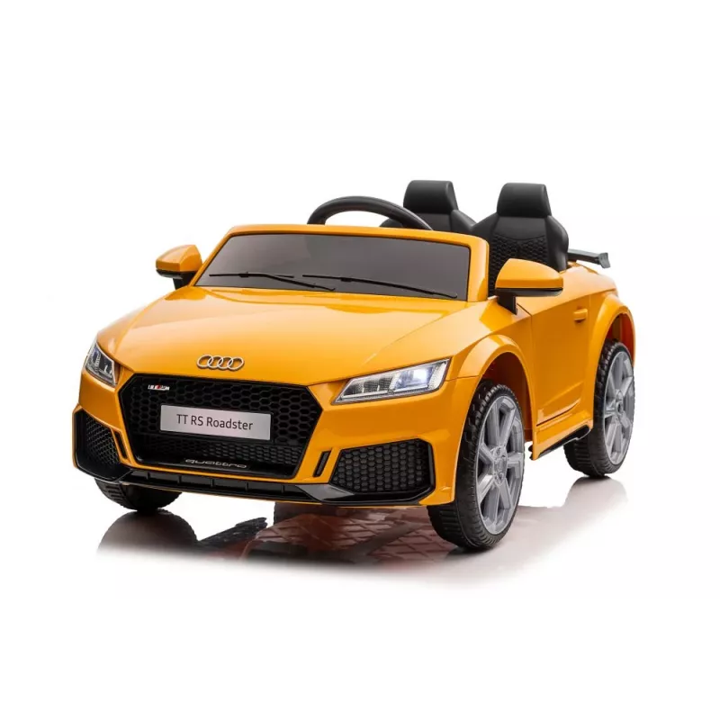 LEAN CARS akkuajoneuvo Audi TT RS keltainen