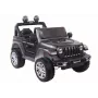 LEAN CARS Akkuajoneuvo FT-938 musta lakattu 4x4
