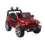 LEAN CARS Akkuajoneuvo FT-938 punainen maalattu 4x4