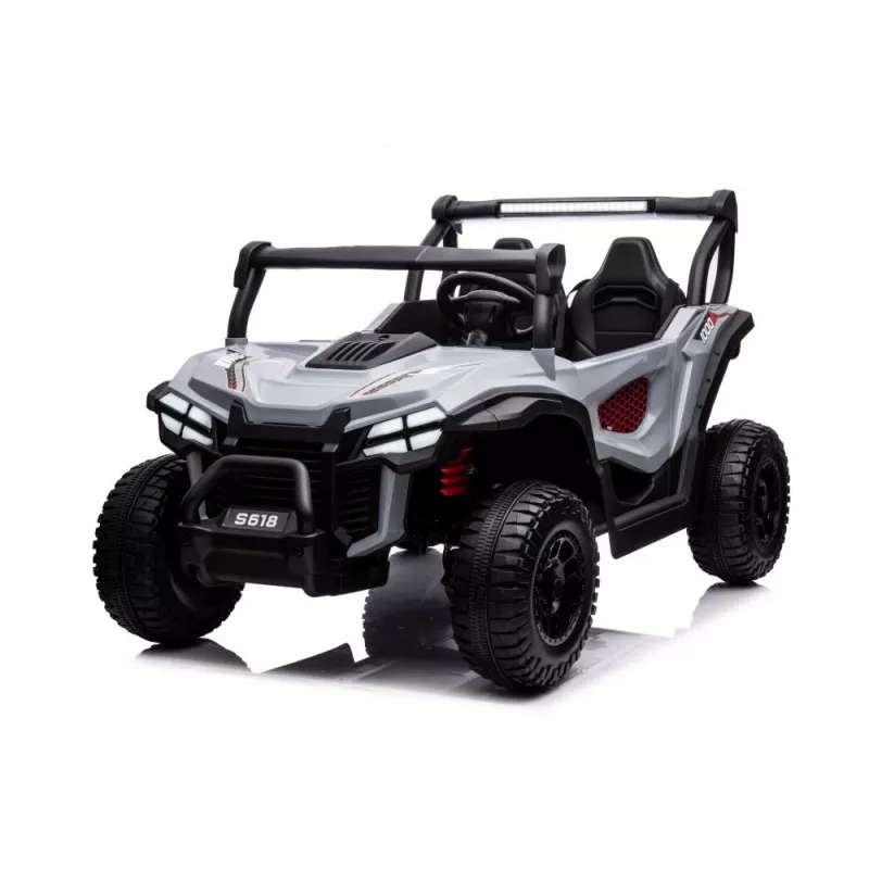 LEAN CARS akkuauto S618 harmaa 4x4