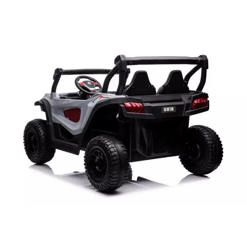 LEAN CARS akkuauto S618 harmaa 4x4
