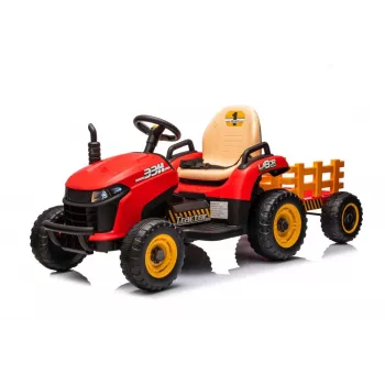 LEAN CARS BBH-030 punainen akkutraktori