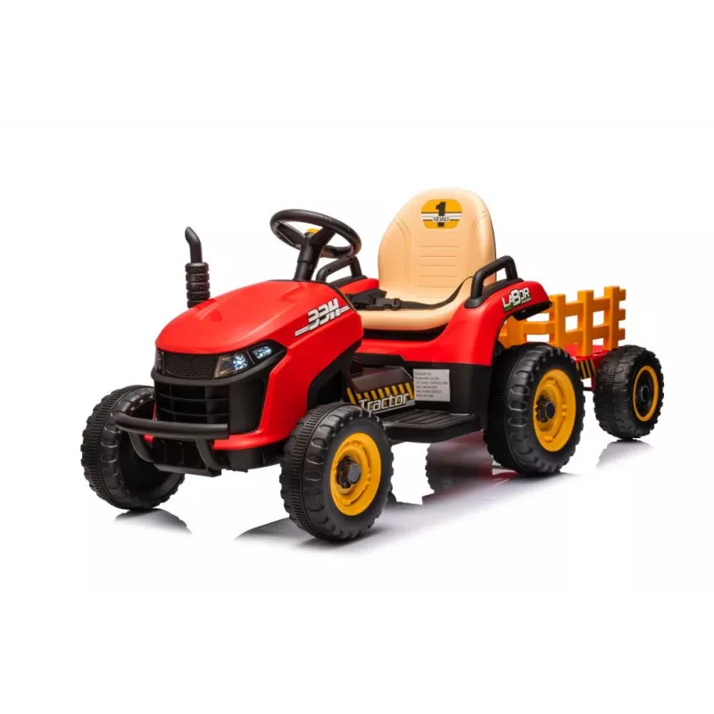 LEAN CARS BBH-030 punainen akkutraktori