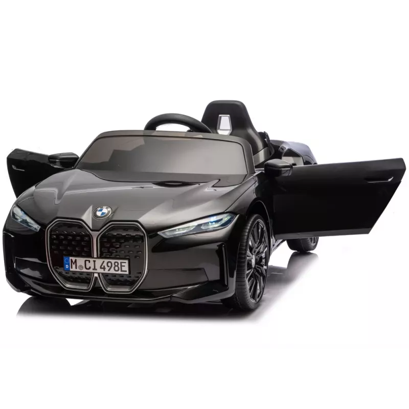 LEAN CARS BMW i4 4x4 sähköinen lastenauto musta