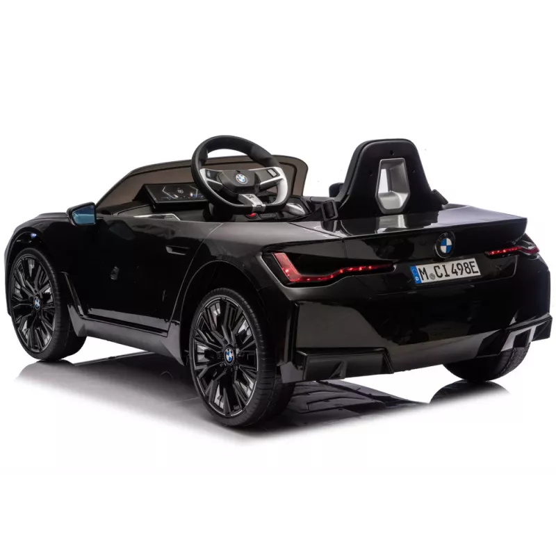 LEAN CARS BMW i4 4x4 sähköinen lastenauto musta