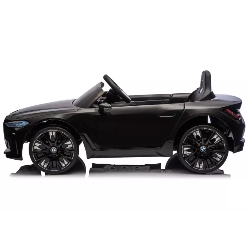 LEAN CARS BMW i4 4x4 sähköinen lastenauto musta