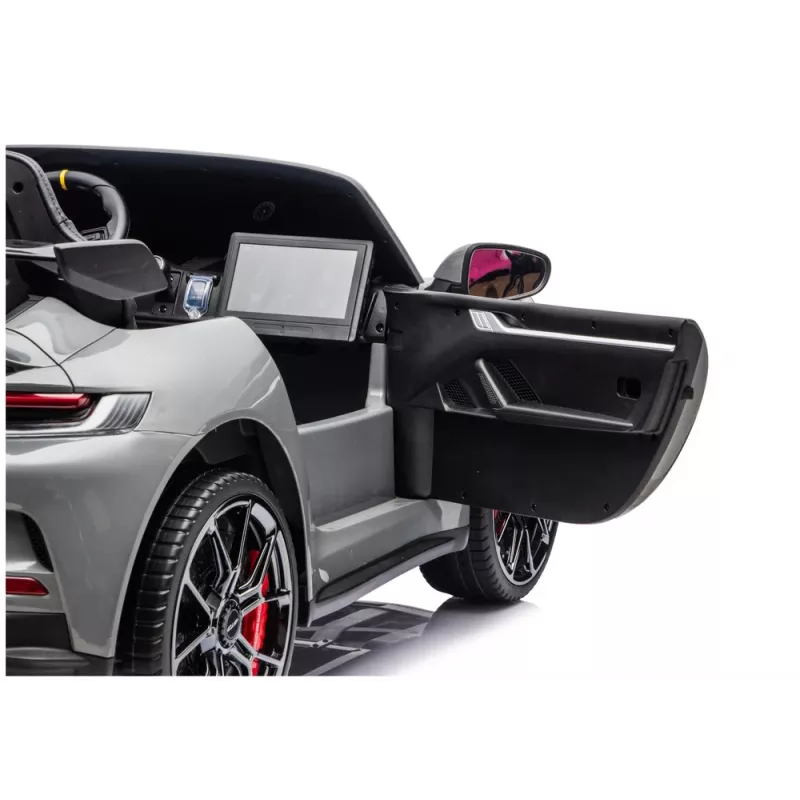 LEAN CARS DK-P911 Porsche GT3 24V akkukäyttöinen auto harmaa