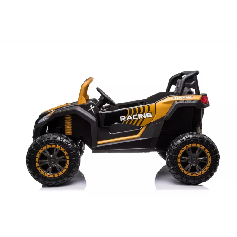 LEAN CARS Electric Ride On Buggy A032 kulta