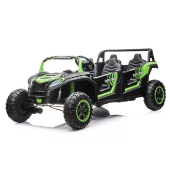 LEAN CARS sähköajoneuvo buggy A033 4x4 24V vihreä