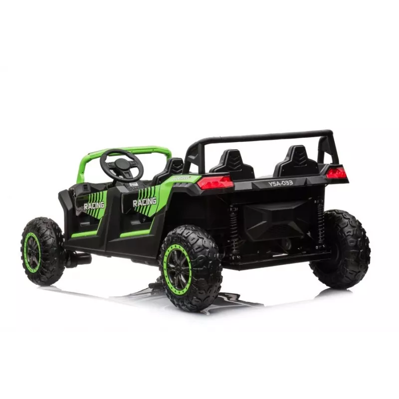 LEAN CARS sähköajoneuvo buggy A033 4x4 24V vihreä