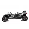 LEAN CARS sähköajoneuvo buggy A033 4x4 24V valkoinen
