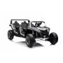 LEAN CARS sähköajoneuvo buggy A033 4x4 24V valkoinen