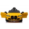 LEAN CARS sähköinen lastenauto BMW M4 keltainen