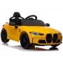 LEAN CARS sähköinen lastenauto BMW M4 keltainen