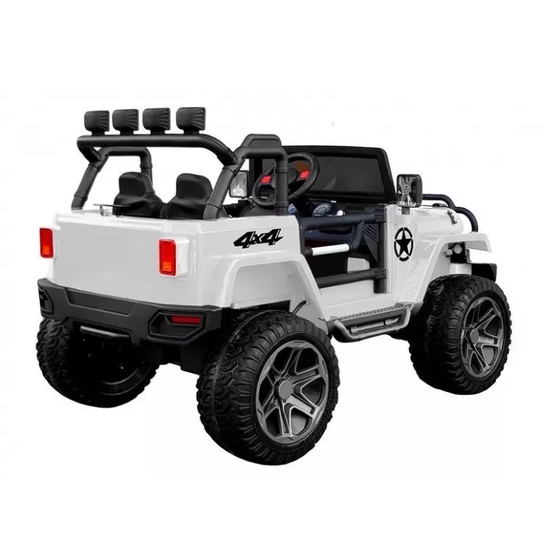 LEAN CARS sähköinen lastenauto WXE-1688 4x4 valkoinen