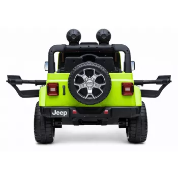 LEAN CARS sähköinen ajoneuvo Jeep Rubicon 4x4 vihreä
