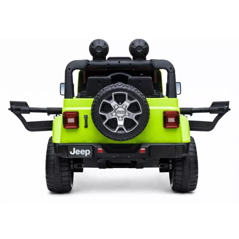 LEAN CARS sähköinen ajoneuvo Jeep Rubicon 4x4 vihreä