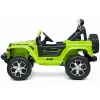 LEAN CARS sähköinen ajoneuvo Jeep Rubicon 4x4 vihreä