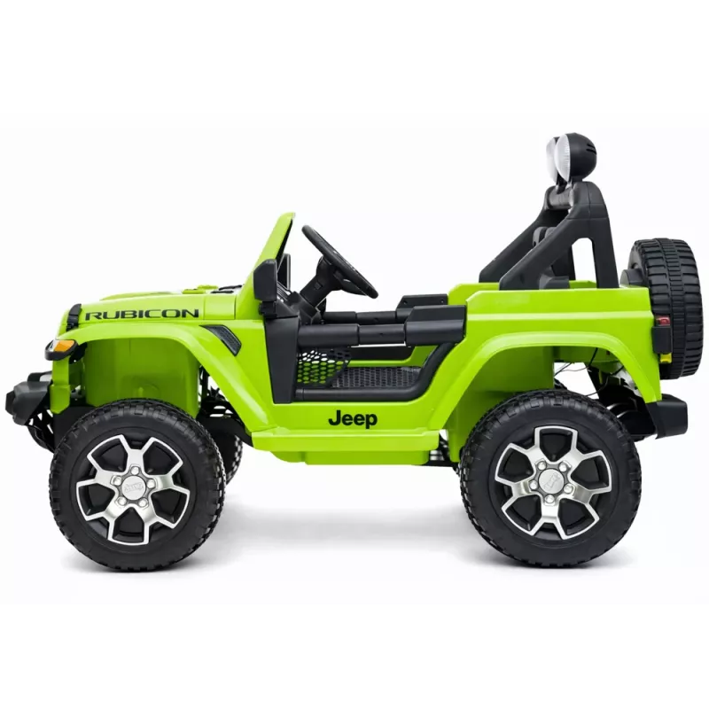 LEAN CARS sähköinen ajoneuvo Jeep Rubicon 4x4 vihreä
