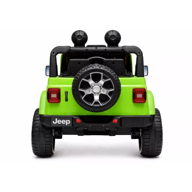 LEAN CARS sähköinen ajoneuvo Jeep Rubicon 4x4 vihreä