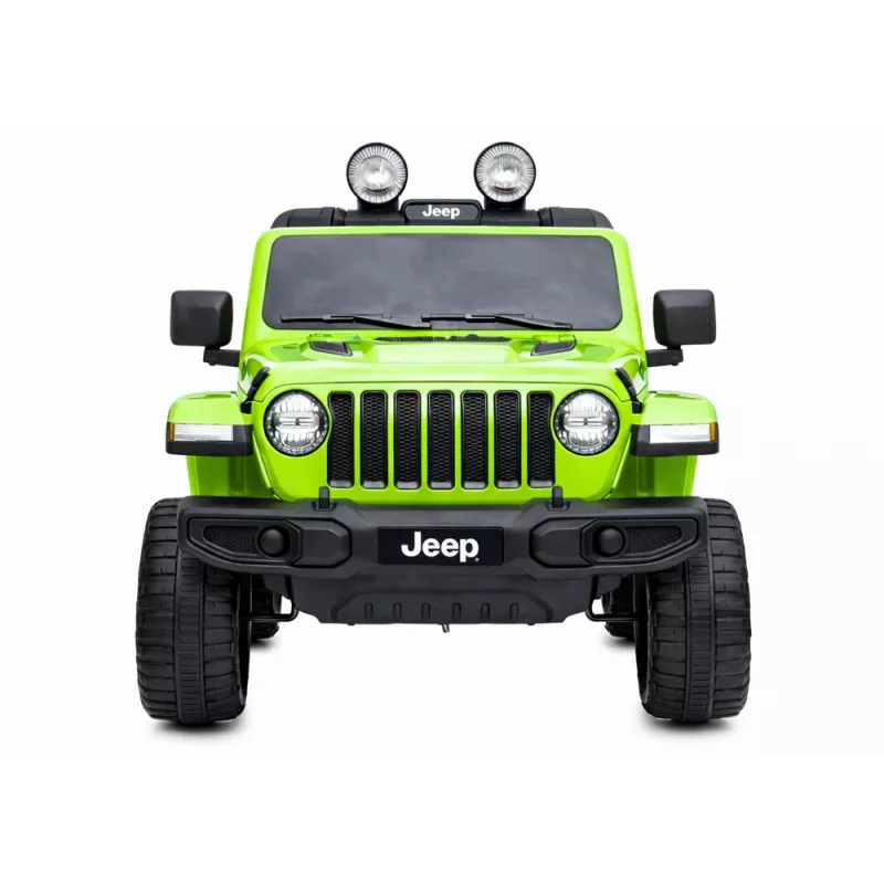 LEAN CARS sähköinen ajoneuvo Jeep Rubicon 4x4 vihreä