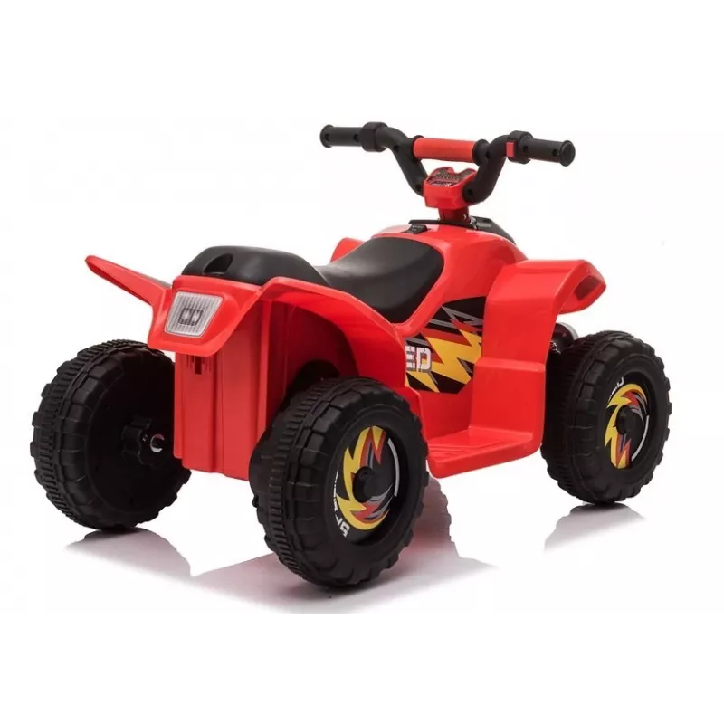 LEAN CARS sähköquad istuttavaksi XMX612 punainen