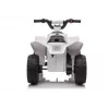 LEAN CARS sähköquad istuttavaksi XMX612 valkoinen
