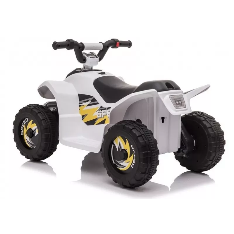 LEAN CARS sähköquad istuttavaksi XMX612 valkoinen