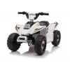 LEAN CARS sähköquad istuttavaksi XMX612 valkoinen
