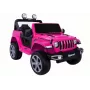 LEAN CARS FT-938 vaaleanpunainen maalattu 4x4 akkuajoneuvo