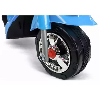 LEAN CARS HC8051 sininen sähköinen ajettava moottoripyörä