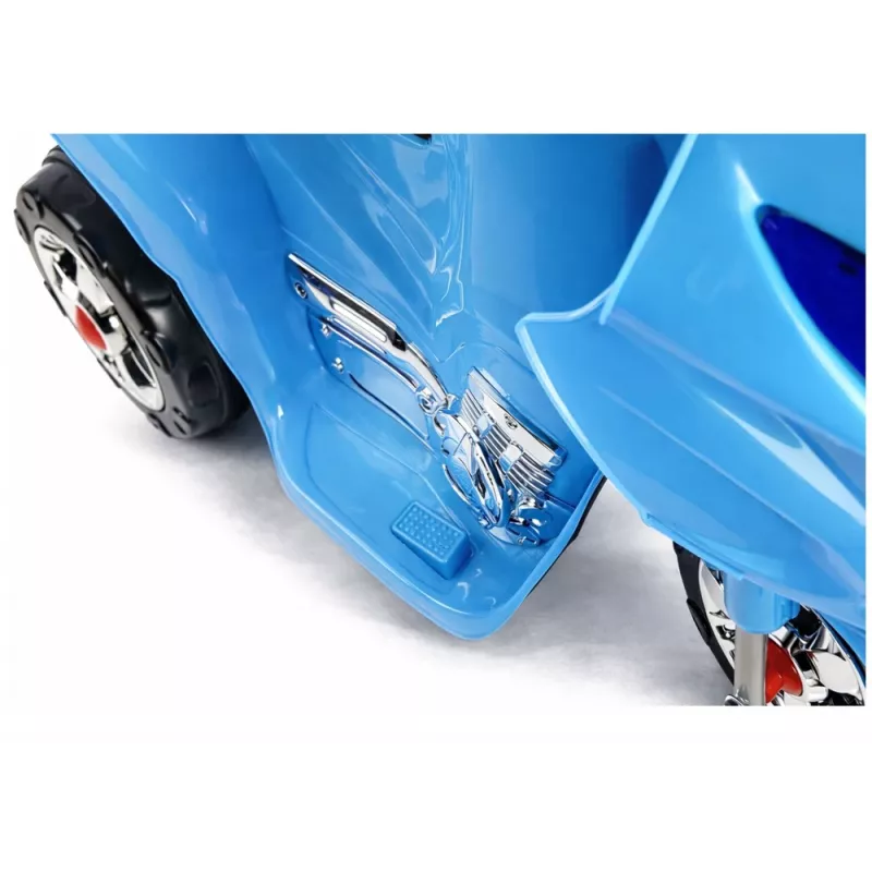LEAN CARS HC8051 sininen sähköinen ajettava moottoripyörä