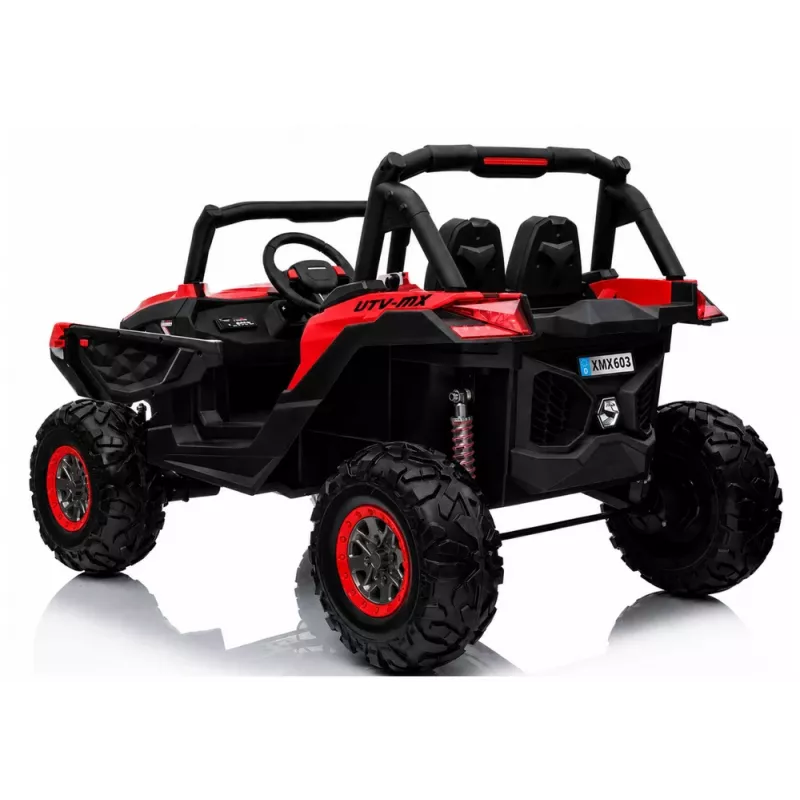 LEAN CARS Jeep XMX punainen - sähköinen lastenauto