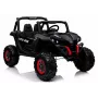 LEAN CARS Jeep XMX603 sähköinen lastenauto - musta MP4:llä