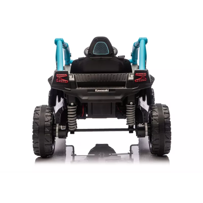 LEAN CARS Kawasaki JS330 24V 5Ah musta ja sininen akkuauto