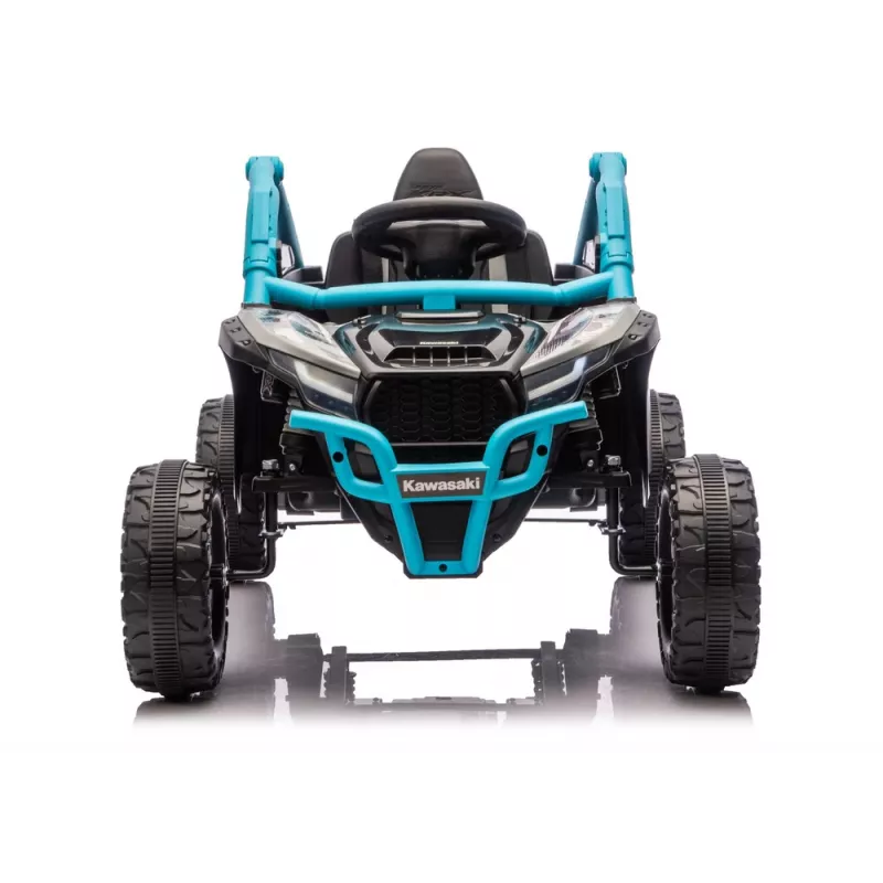 LEAN CARS Kawasaki JS330 24V 5Ah musta ja sininen akkuauto