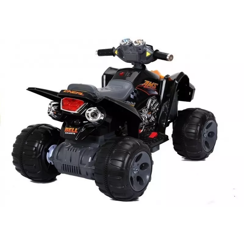 LEAN CARS Medium Quad Black - sähköinen lastenajoneuvo