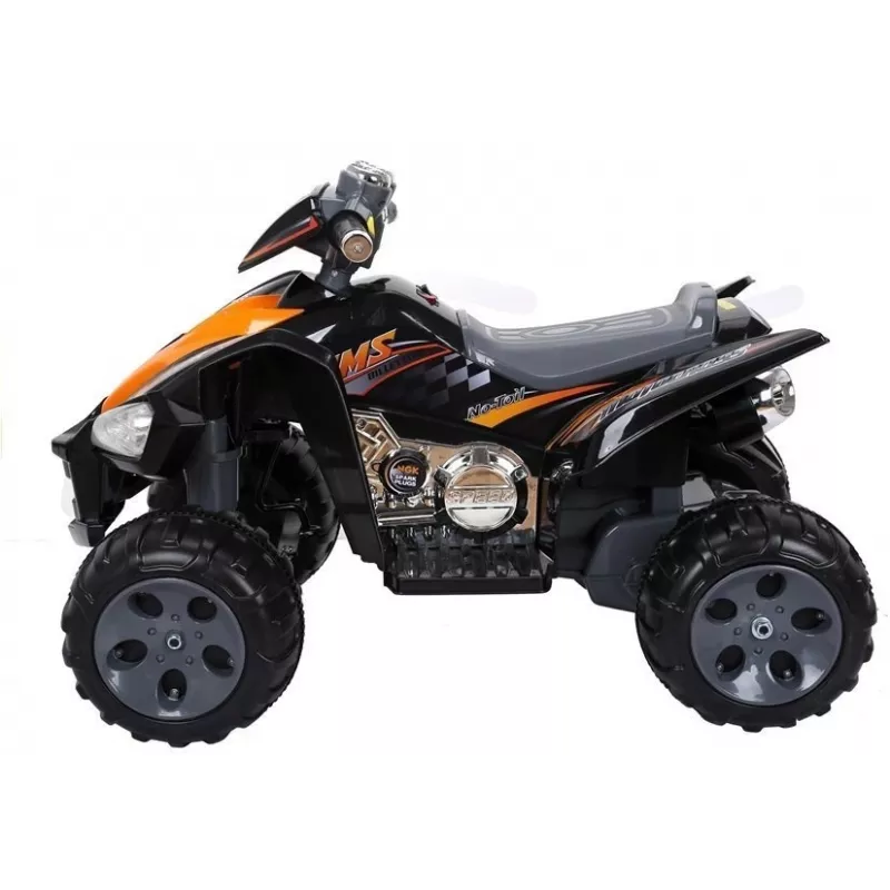 LEAN CARS Medium Quad Black - sähköinen lastenajoneuvo