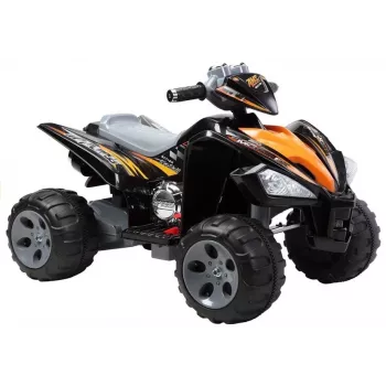 LEAN CARS Medium Quad Black - sähköinen lastenajoneuvo