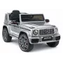 LEAN CARS Mercedes AMG G 63 hopea maalattu akkukäyttöinen auto