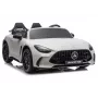 LEAN CARS Mercedes-AMG GT63 24V valkoinen akkukäyttöinen ajoneuvo