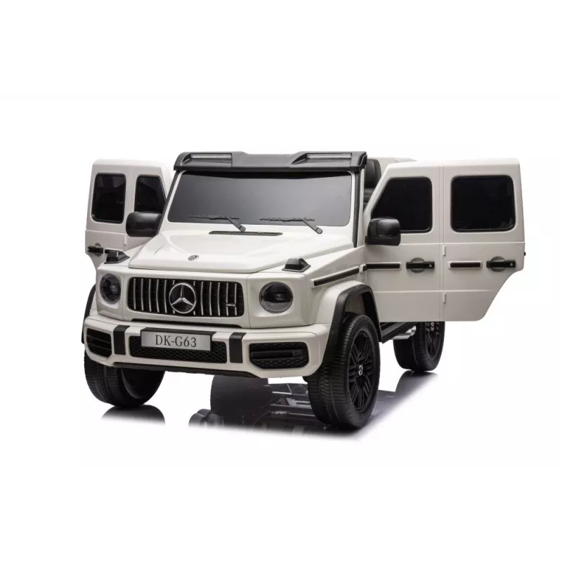 LEAN CARS Mercedes G63 XXL 24V akkuauto valkoinen