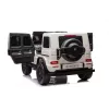 LEAN CARS Mercedes G63 XXL 24V akkuauto valkoinen