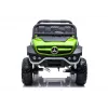 LEAN CARS Mercedes Unimog 12V sähköinen lastenauto vihreä