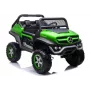 LEAN CARS Mercedes Unimog 12V sähköinen lastenauto vihreä