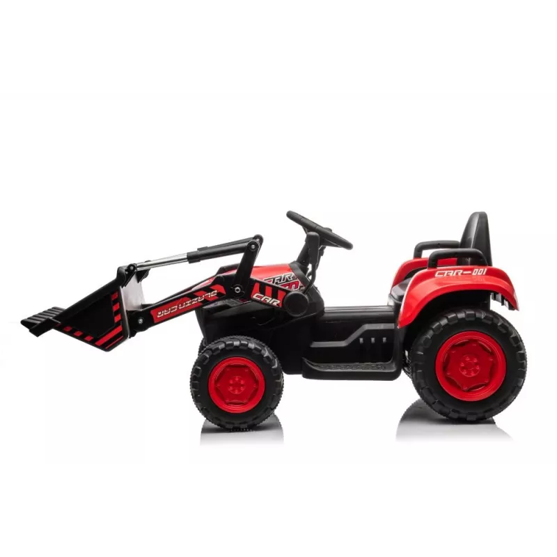 LEAN CARS ladattava traktori kauhalla BW-X002A punainen