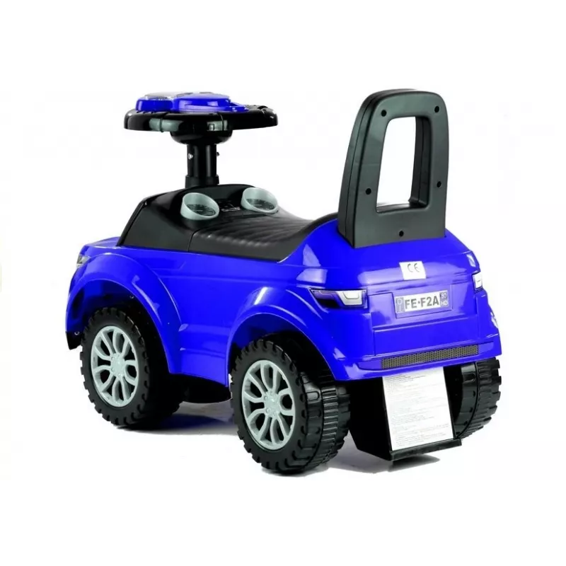 LEAN CARS lasten työnnettävä ajoneuvo 613W sininen ääni valo